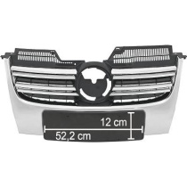 VW JETTA 05-10 Ribbad Krom/Svart Sportgrill DIEDERICHS